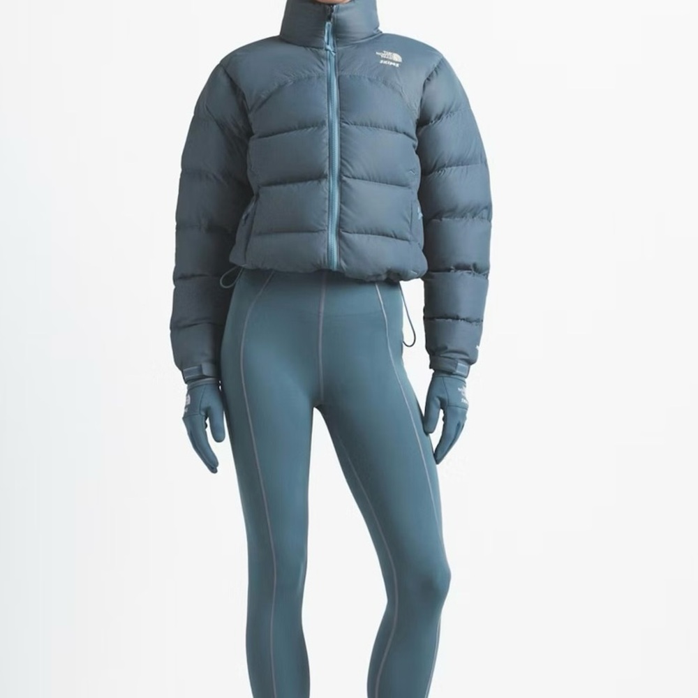 NEW NORTH FACE X SKIMS 2000 NUPTSE JACKET KYANITE size XL - Picture 3 of 6